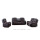 Home Theater Leather Loveseat Reclining Sofa